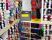 Große Auswahl an Strickwolle im Creativ Shop